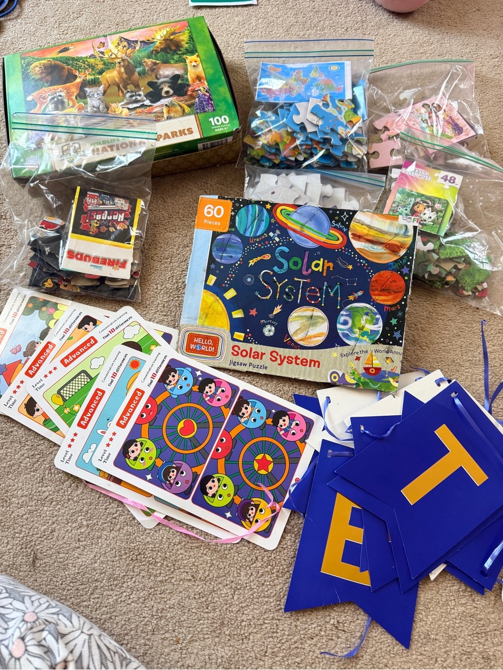 Bundle of puzzle